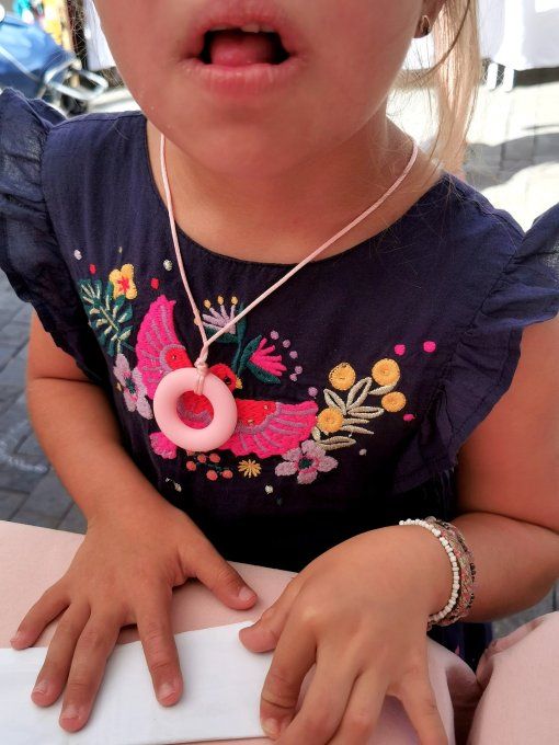 Collier de mâchouille sensoriel – modèle Donut