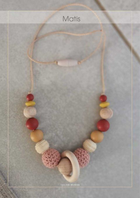 « Matis » – Collier de maternité naturel & authentique