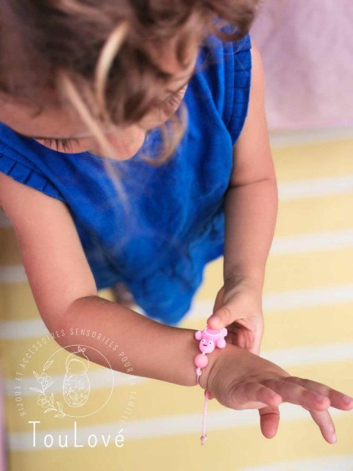 Bracelet réglable personnalisé – Couleurs & style au choix pour les enfants