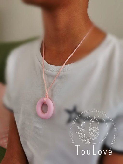 Collier de mâchouille sensoriel – modèle Donut
