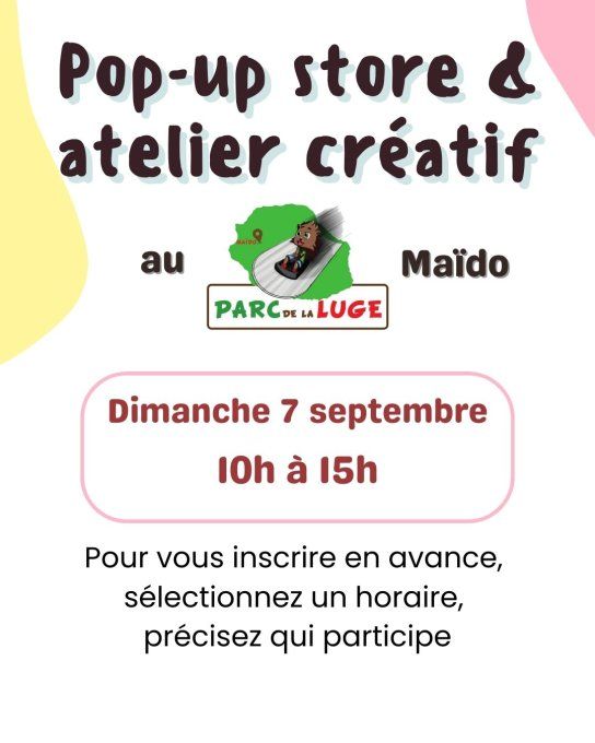 Atelier Bijou Créatif – Enfants & Parents (Parc de la Luge)