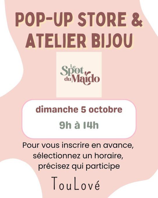 Atelier Bijou Créatif – Enfants & Parents (Ouest) - 5 octobre