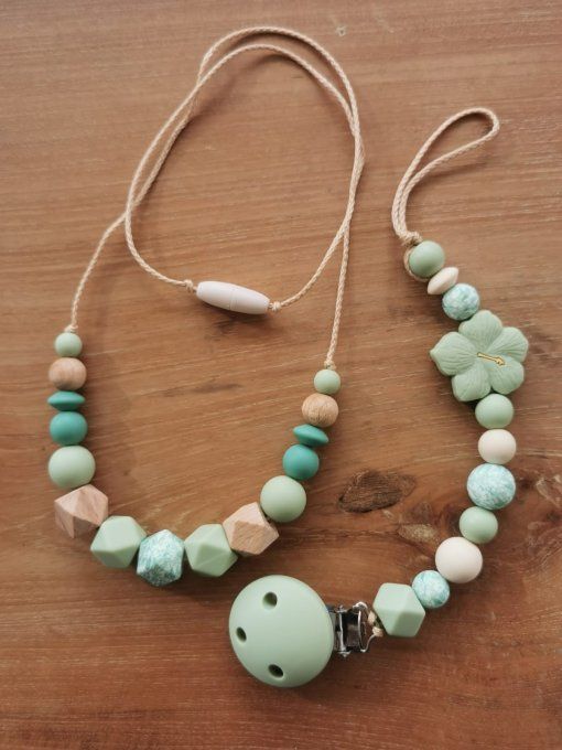 « Mia » – Collier de maternité épuré aux 3 perles diamant