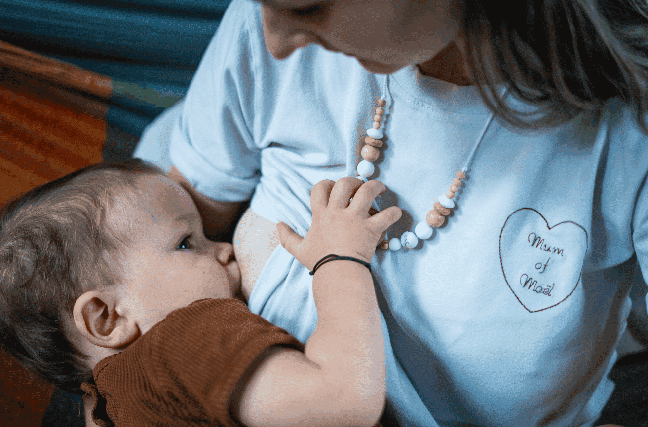 Maël 2 ans et sa maman Chloé